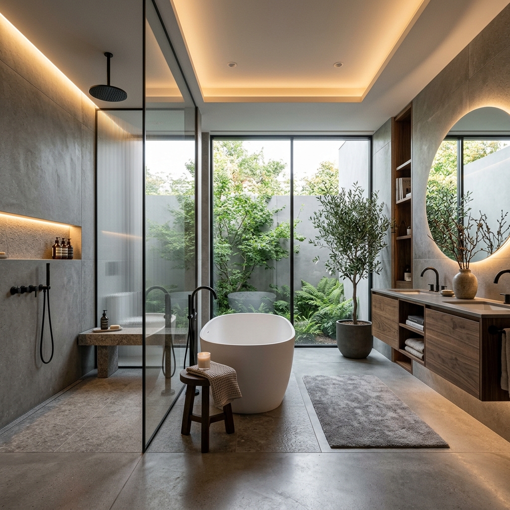 Moderne Badsanierung und Badezimmer modernisieren durch Sanitraum GmbH Ulm